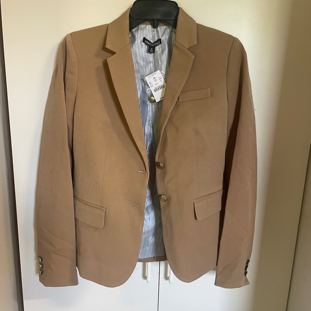 J. Crew Women's Tan Blazer